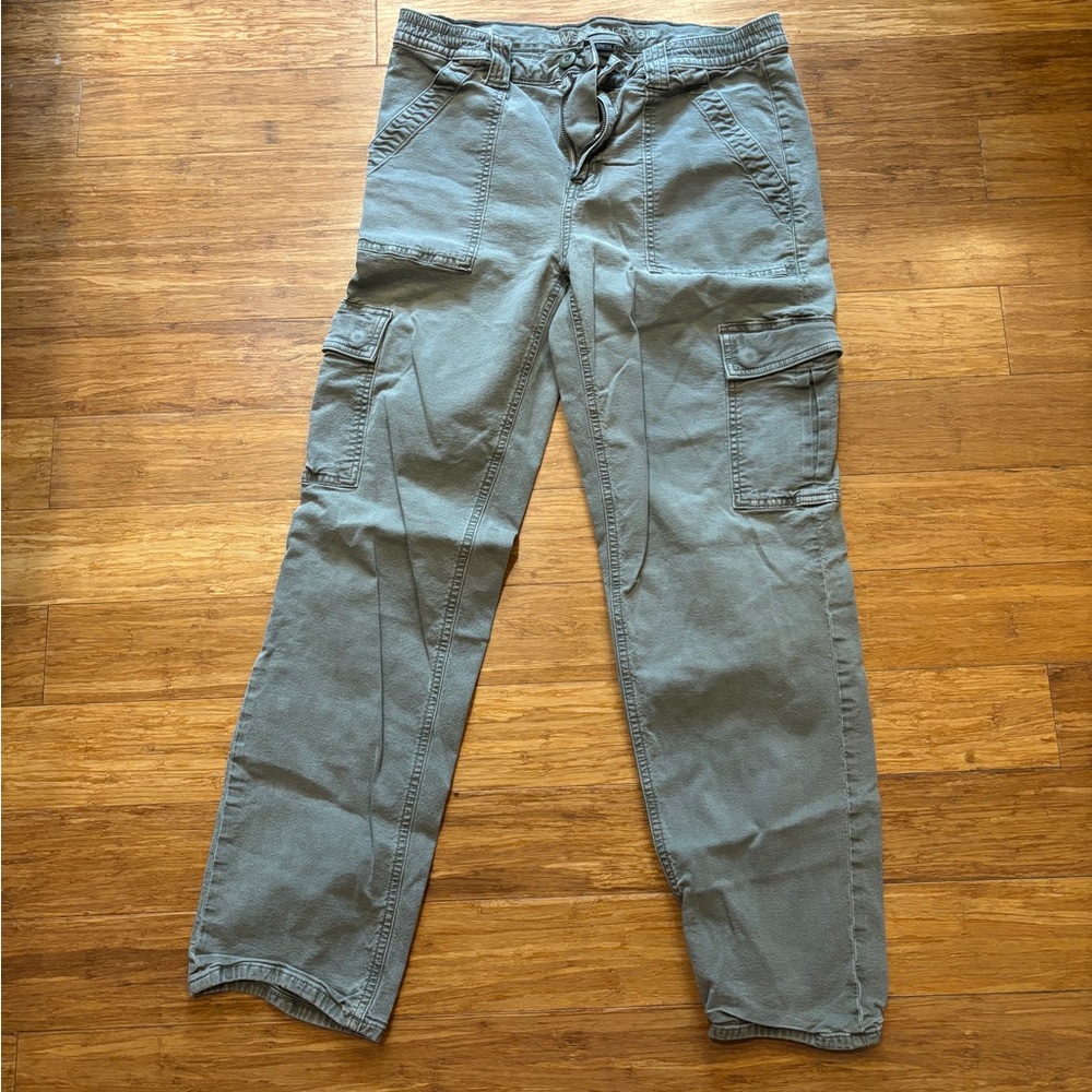 American eagle stretchy cargo pants size 12.
